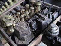 Assorted balance weights Assorted balance weights