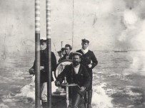 They had a complement of 2 officers and 5 ratings - Pic Royal Navy Submarine Museum They had a complement of 2 officers and 5 ratings - Pic Royal Navy Submarine Museum