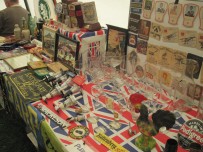 A collection of drinking memorabilia, on show in the big marquee A collection of drinking memorabilia, on show in the big marquee