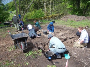 North Pennines AONB Partnership archaeological dig at Westgate, Weardale © NPAP/Paul Frodsham North Pennines AONB Partnership archaeological dig at Westgate, Weardale © NPAP/Paul Frodsham