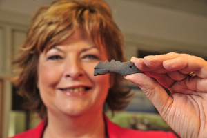 The find is only a few centimetres long The find is only a few centimetres long